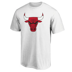 Chicago Bulls Primary Mascot Logo T-Shirt White - NBA