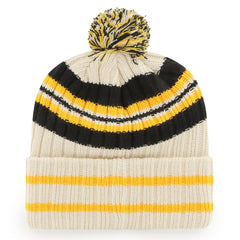 Pittsburgh Pirates '47 Home Patch Cuffed Knit Hat with Pom - MLB