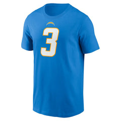 Derwin James Jr. Los Angeles Chargers Player Name & Number T-Shirt Powder Blue | Nike for Sale