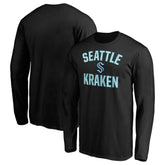 Seattle Kraken Team Victory Arch Long Sleeve T-Shirt - Black - NHL
