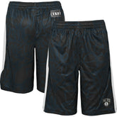 Brooklyn Nets Youth Scribble Dribble Baller Shorts Black - NBA