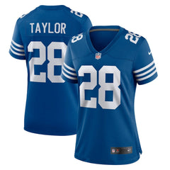 Jonathan Taylor Indianapolis Colts Women's Game Player Jersey Royal | Nike for Sale