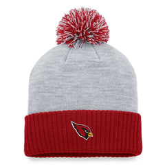 Arizona Cardinals Women's Ash Cuffed Knit Hat with Pom Heather Gray | Fanatics