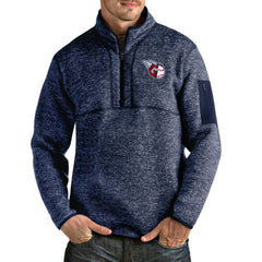 Cleveland Guardians Antigua Fortune Quarter-Zip Pullover Jacket - MLB
