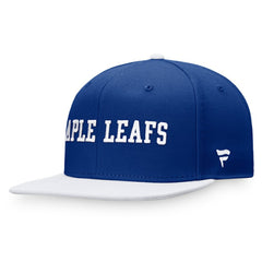 Toronto Maple Leafs Fanatics Iconic Color Blocked Snapback Hat - Blue/White - NHL