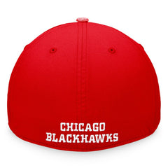 Chicago Blackhawks Fanatics Defender Flex Hat - Red - NHL