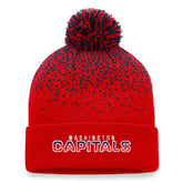 Washington Capitals Fanatics Iconic Gradient Cuffed Knit Hat with Pom - Red - NHL