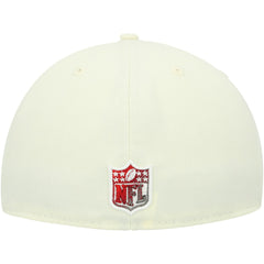 Tampa Bay Buccaneers New Era Chrome Color Dim 59FIFTY Fitted Hat Cream | NFL