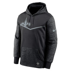 New Orleans Saints RFLCTV Chevron Pullover Hoodie Black | Nike for Sale