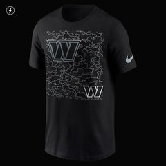 Washington Commanders RFLCTV T-Shirt Black | Nike for Sale