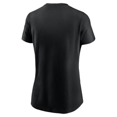Washington Commanders Women's Logo Cotton Essential T-Shirt Black | Nike for Sale