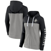 Chicago White Sox Fanatics Women's Take The Field Colorblocked Hoodie Full-Zip Jacket - MLB