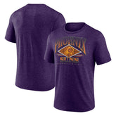 Phoenix Suns True Classics Power Phase Tri-Blend T-Shirt Heather Purple - NBA