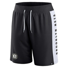 Brooklyn Nets Referee Iconic Mesh Shorts Black - NBA