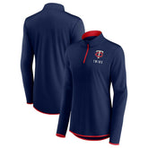 Minnesota Twins Fanatics Women's Worth The Drive Quarter-Zip Jacket - MLB