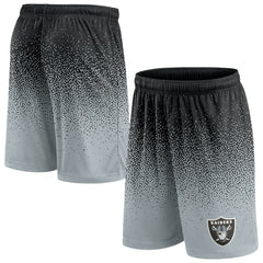 Las Vegas Raiders Ombre Shorts Black/Silver | Fanatics