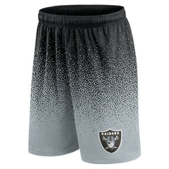 Las Vegas Raiders Ombre Shorts Black/Silver | Fanatics