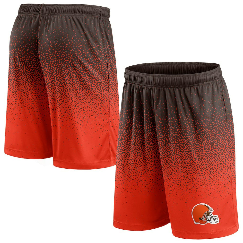 Cleveland Browns Ombre Shorts Brown/Orange | Fanatics