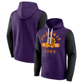 Phoenix Suns Attack Colorblock Pullover Hoodie Purple/Black - NBA