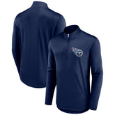 Tennessee Titans Tough Minded Quarter-Zip Top Navy | Fanatics