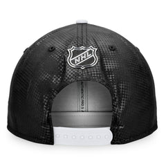 Chicago Blackhawks Fanatics Authentic Pro Alternate Logo Snapback Hat - Black/White - NHL