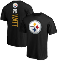 T.J. Watt Pittsburgh Steelers Playmaker T-Shirt Black | NFL