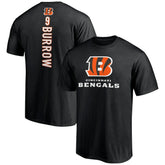 Joe Burrow Cincinnati Bengals Playmaker T-Shirt Black | NFL