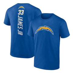Derwin James Jr. Los Angeles Chargers Playmaker T-Shirt Blue | NFL
