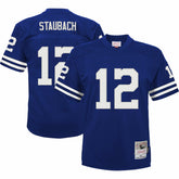 Roger Staubach Dallas Cowboys Youth Retired Player Legacy Jersey Royal | Mitchell & Ness