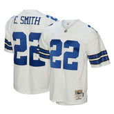 Emmitt Smith Dallas Cowboys Youth Retired Player Legacy Jersey White | Mitchell & Ness