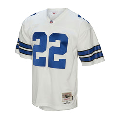 Emmitt Smith Dallas Cowboys Youth Retired Player Legacy Jersey White | Mitchell & Ness