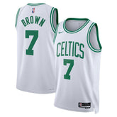 Jaylen Brown Boston Celtics Unisex Swingman Jersey Association Edition White - NBA
