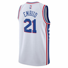 Joel Embiid Philadelphia 76ers Unisex Swingman Jersey Association Edition White - NBA