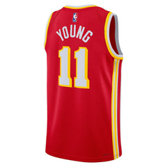 Trae Young Atlanta Hawks Unisex Swingman Jersey Icon Edition Red - NBA