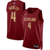 Evan Mobley Cleveland Cavaliers Unisex Swingman Jersey Icon Editi- Wine - NBA