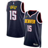 Nikola Jokic Denver Nuggets Unisex Swingman Jersey Icon Editi- Navy - NBA