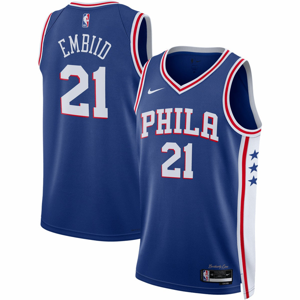 Joel Embiid Philadelphia 76ers Unisex Swingman Jersey Icon Edition Royal - NBA