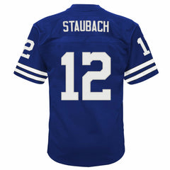 Roger Staubach Dallas Cowboys Preschool 1971 Retired Player Legacy Jersey Navy | Mitchell & Ness