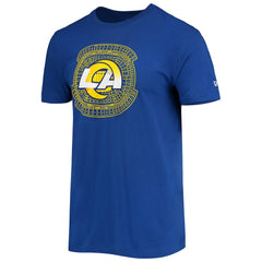 Los Angeles Rams New Era Stadium T-Shirt Royal | NFL