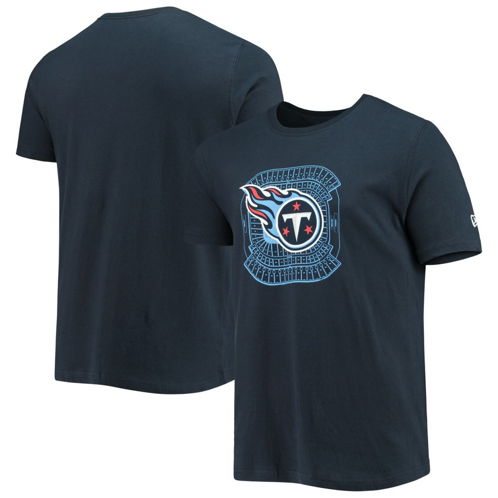 Tennessee Titans New Era Stadium T-Shirt Navy | NFL