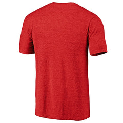 New England Patriots Hometown Collection The Shield Tri-Blend T-Shirt Red | NFL