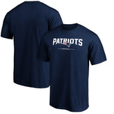 New England Patriots Team Lockup T-Shirt Navy | NFL