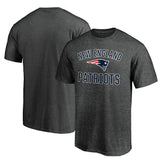 New England Patriots Victory Arch T-Shirt Heather Charcoal | Fanatics
