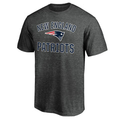 New England Patriots Victory Arch T-Shirt Heather Charcoal | Fanatics