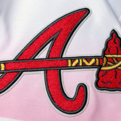 Atlanta Braves Pro Standard Team Logo Pro Ombre Shorts - MLB