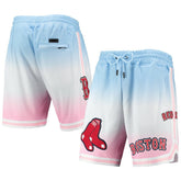 Boston Red Sox Pro Standard Team Logo Pro Ombre Shorts - MLB