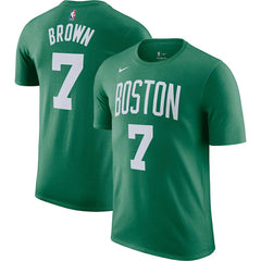 Jaylen Brown Boston Celtics Icon 2022/23 Name & Number T-Shirt Kelly Green - NBA