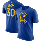 Stephen Curry Golden State Warriors Icon 2022/23 Name & Number T-Shirt Royal - NBA