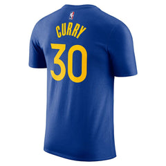 Stephen Curry Golden State Warriors Icon 2022/23 Name & Number T-Shirt Royal - NBA