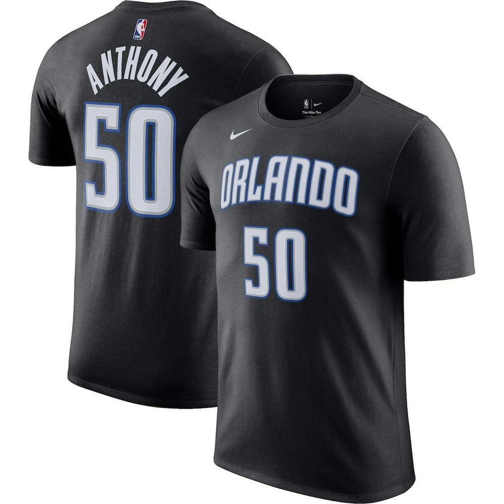 Cole Anthony Orlando Magic Icon 2022/23 Name & Number T-Shirt Black - NBA